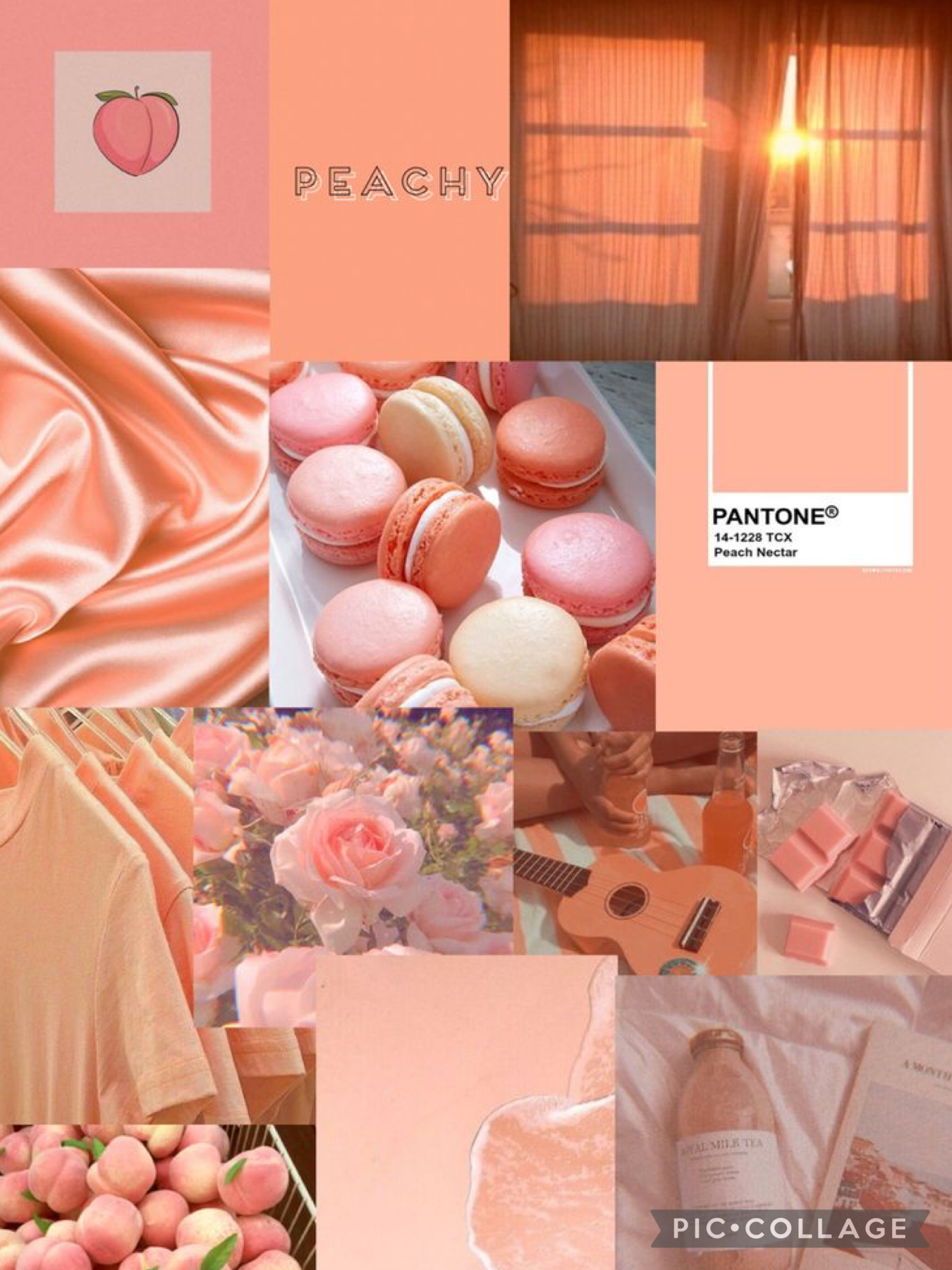 Peachy aesthetic