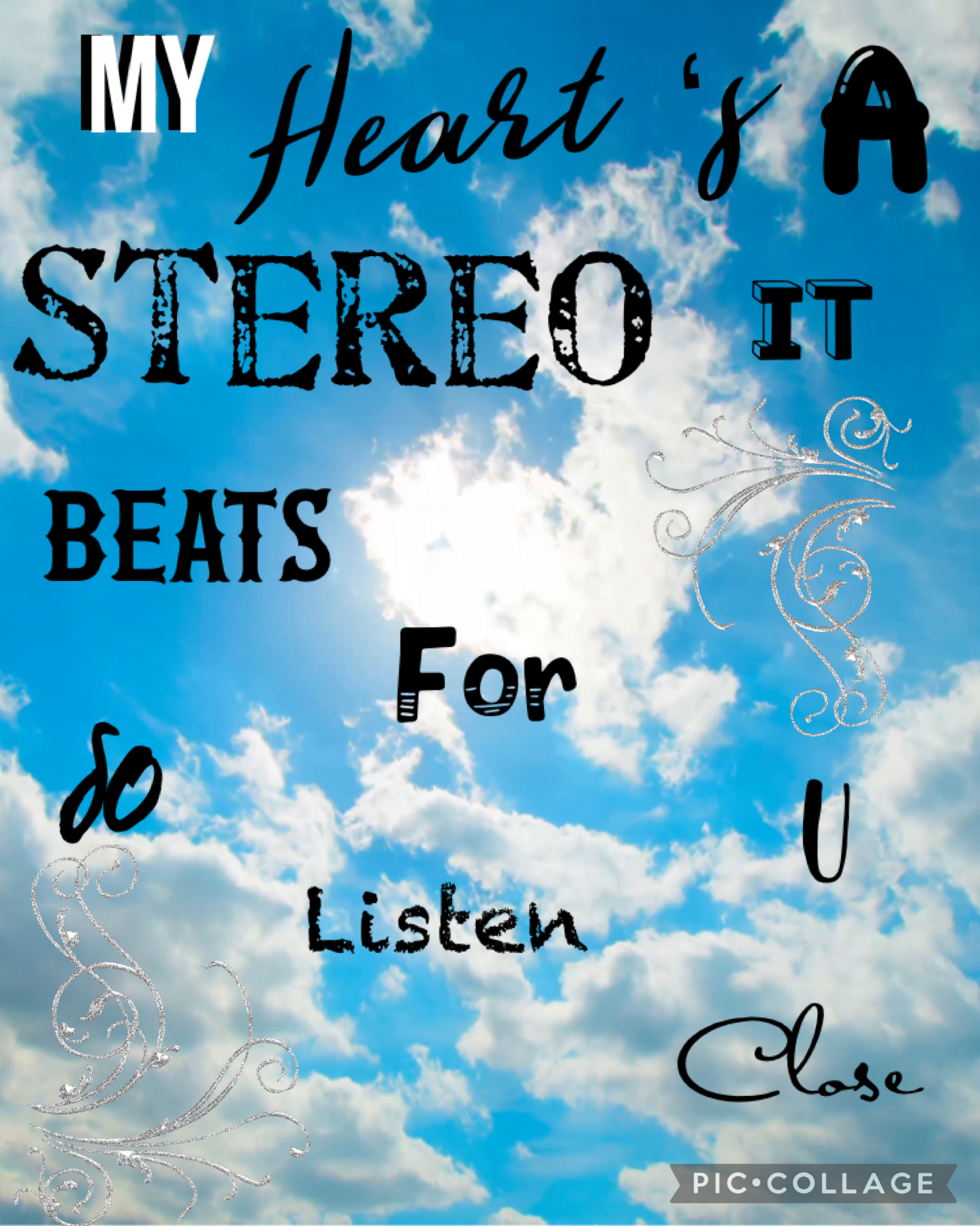 By: Gym class heroes! (Stereo hearts ) 