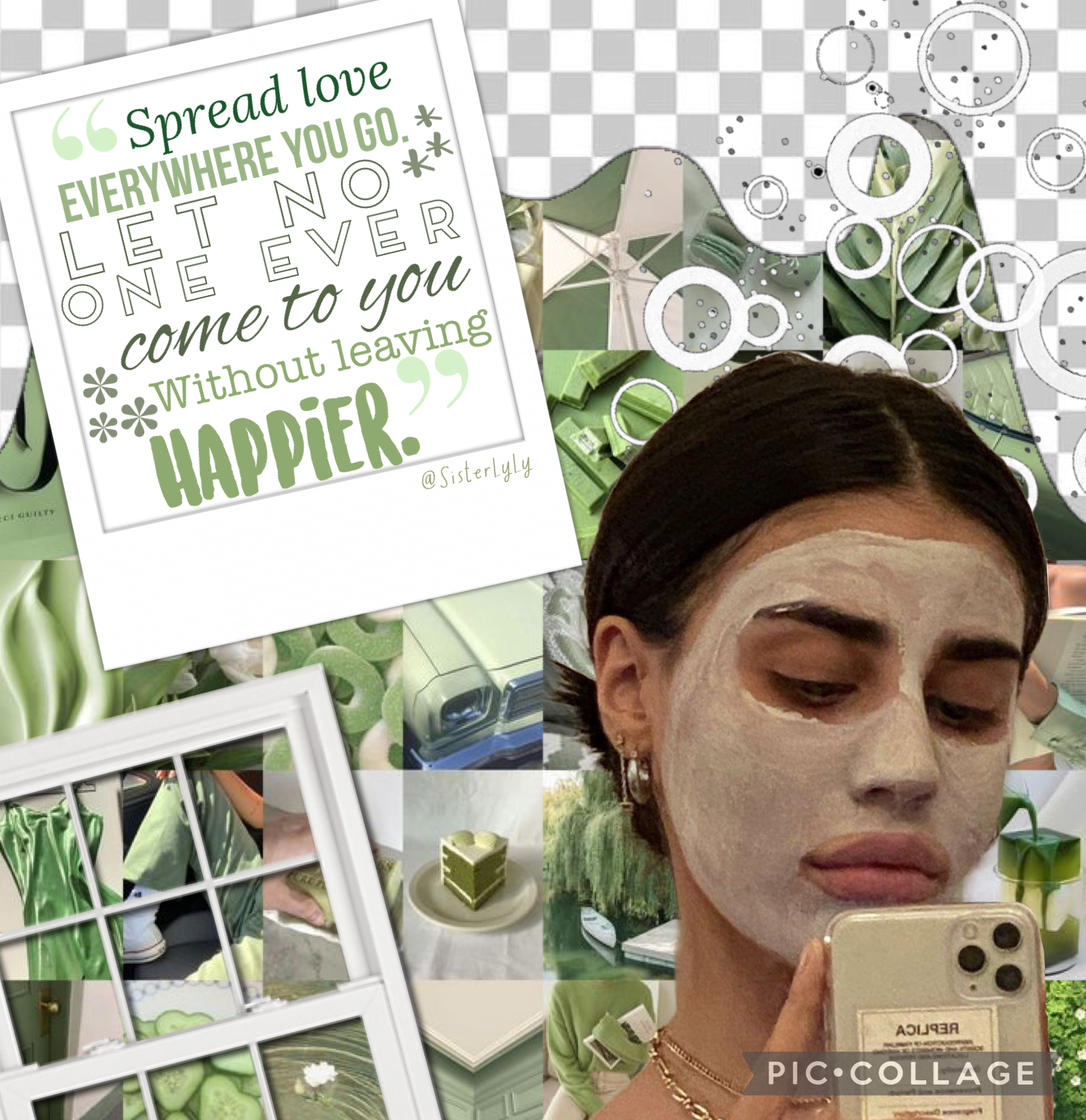 >TAP<
06/09/23
Quote: Mother Teresa
What do you think, I tried something new
This to so long to make 💚
Inspo: darling_daisy
