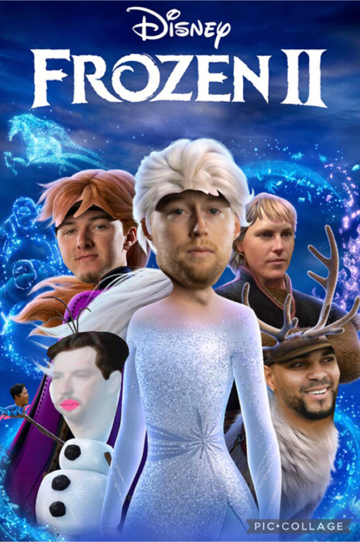 Frozen II! I don’t know if y’all remember frozen part 1, but if you do then you have been with me from the beginning! I’ll put number 1 in remixes! I had to change some people as they are no longer on our team anymore 