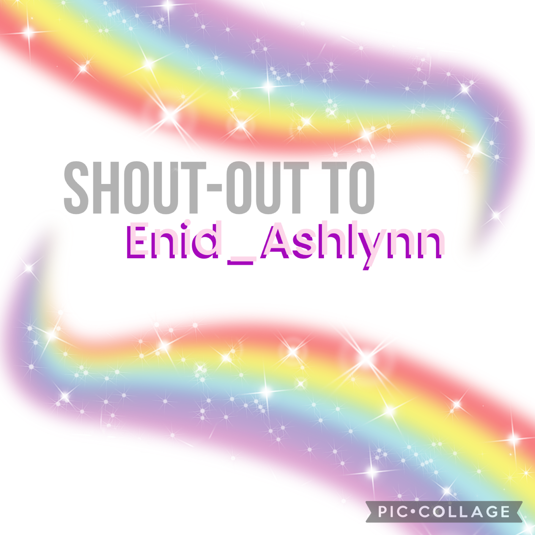 Thanks @Enid_Ashlynn for being a good friend to me! 😄