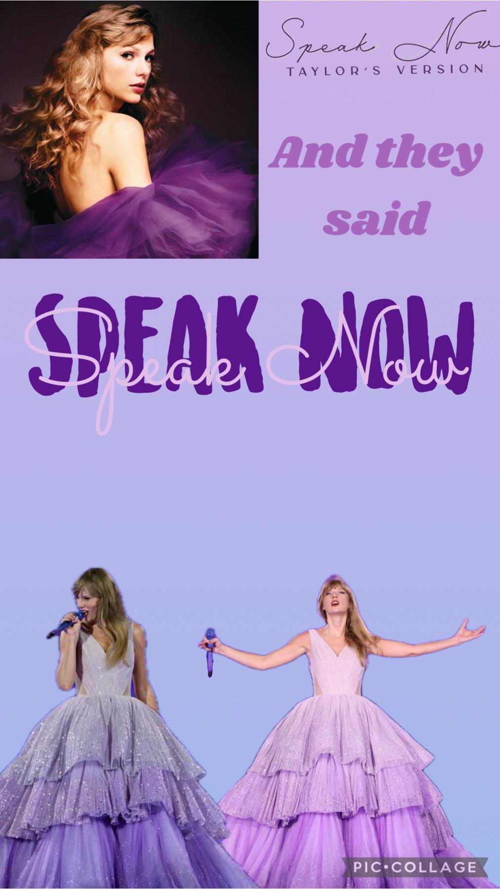 Speak now theme! I love how this turned out!