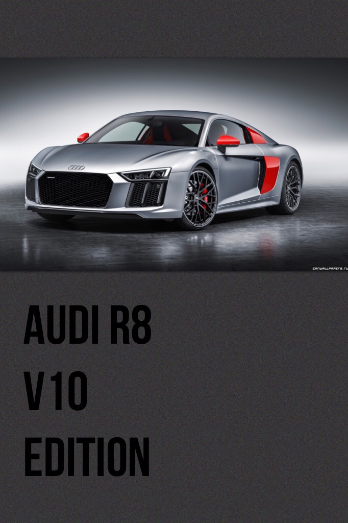 Audi R8 V10 edition 