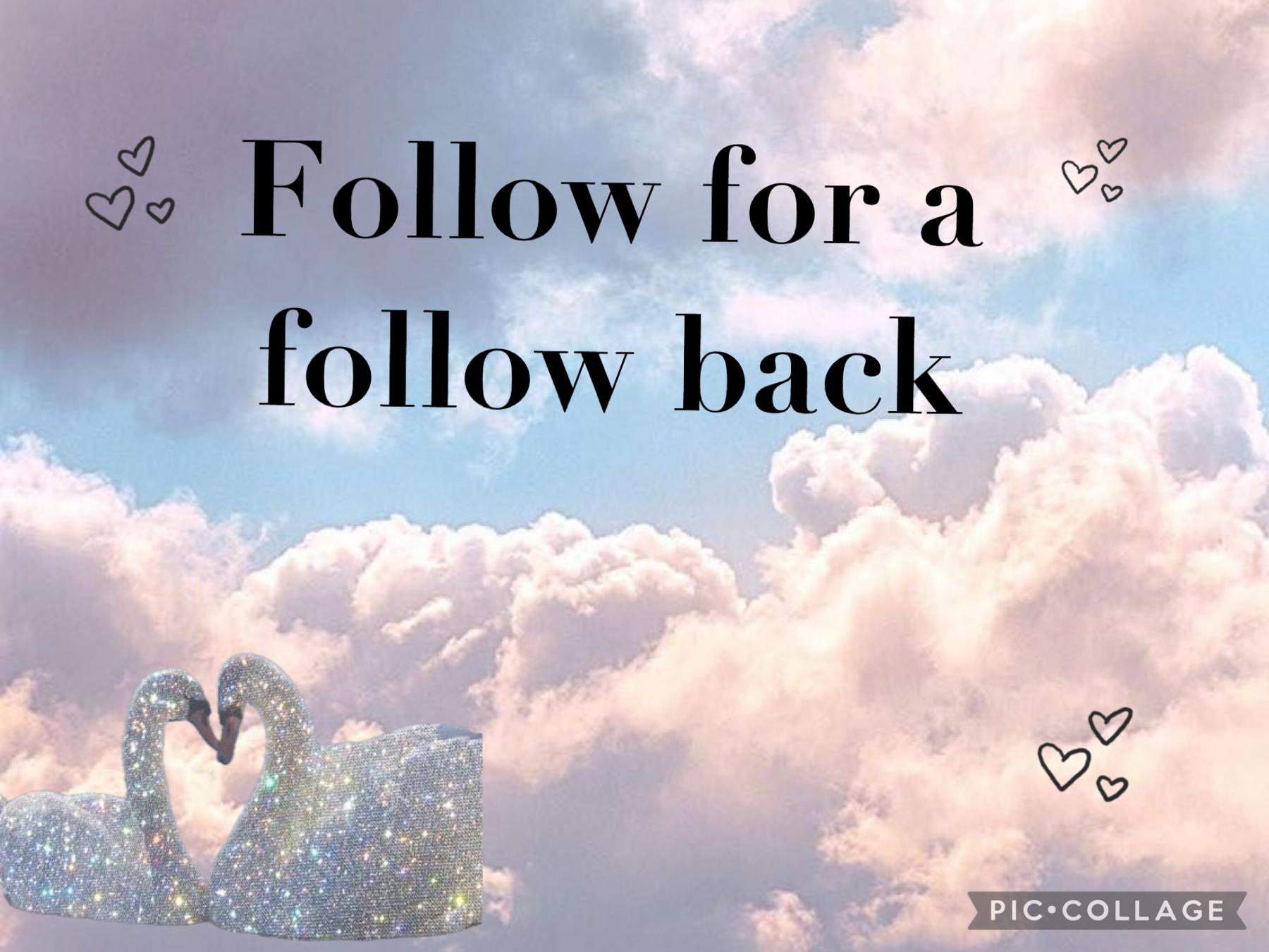 Follow for a follow back xoxo