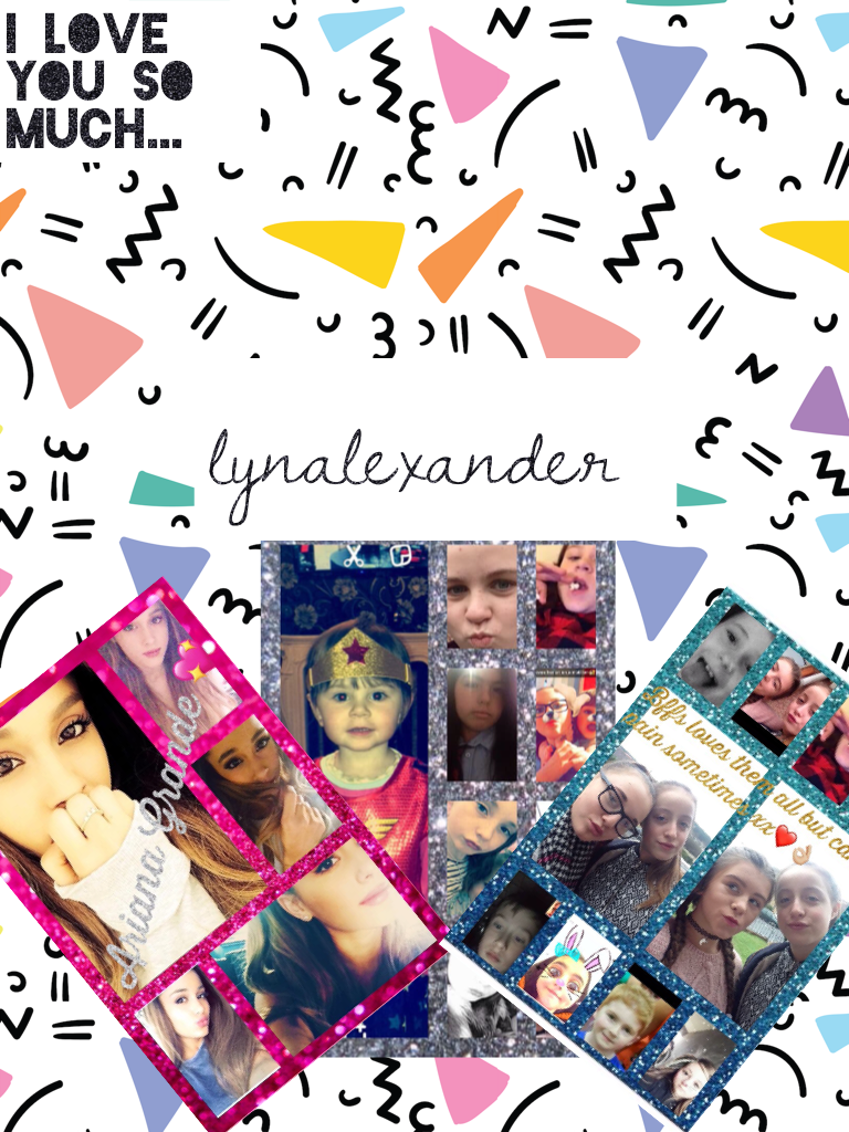 lynalexander has posts that star some amazing people and please check it out because it is cool. 