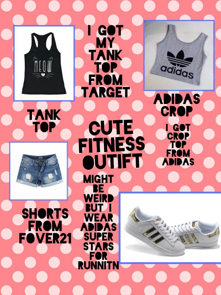 Cute fitness outift