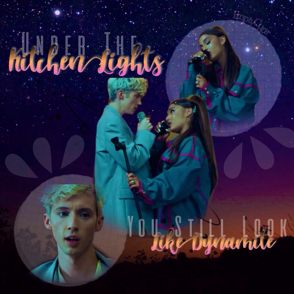 I loved the Music Video 🌙 Tap
-What's your fav song?-
🌙💫✨
Song OTC: Dance To This
Artist(s): Troye Sivan // Ariana Grande
