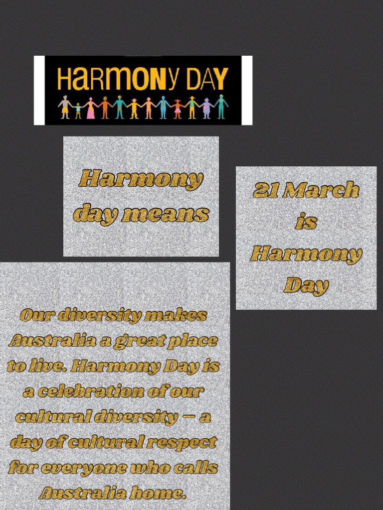 Harmony day 