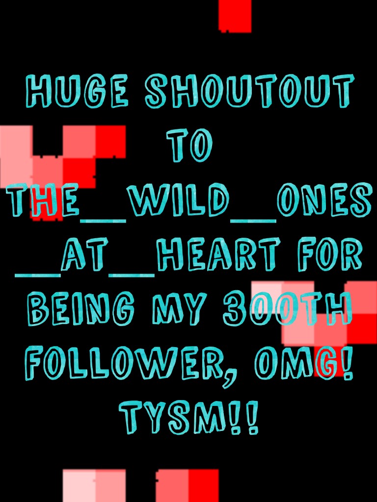Huge shoutout to the_wild_ones_at_heart!! TYSM for getting me here!