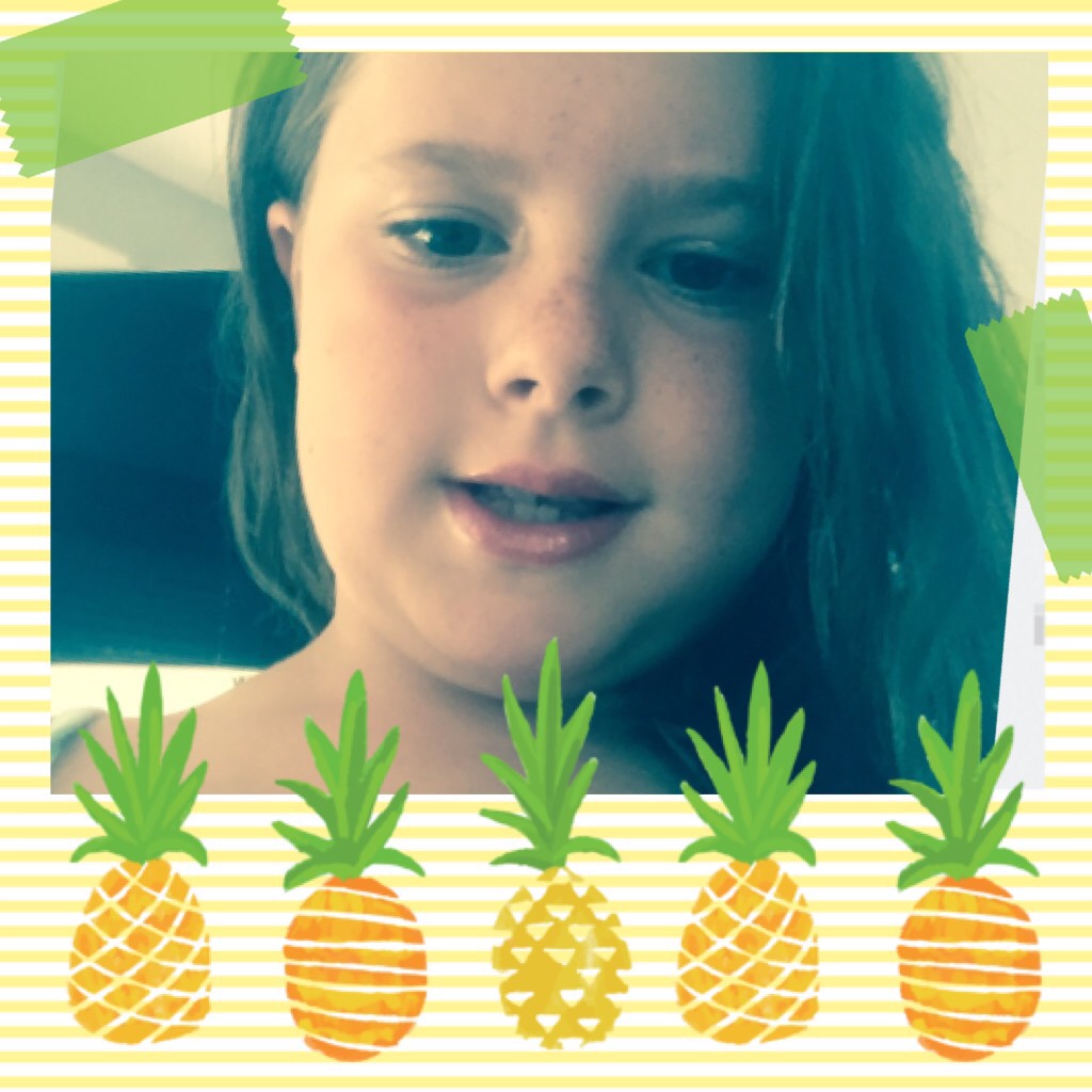 I ❤️❤️ pineapple having an awesome summer 