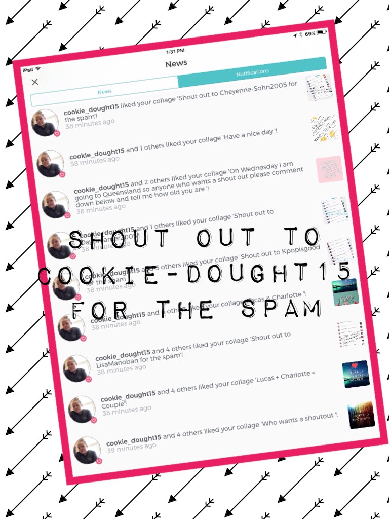 Shout out to cookie-dought15 for the spam
