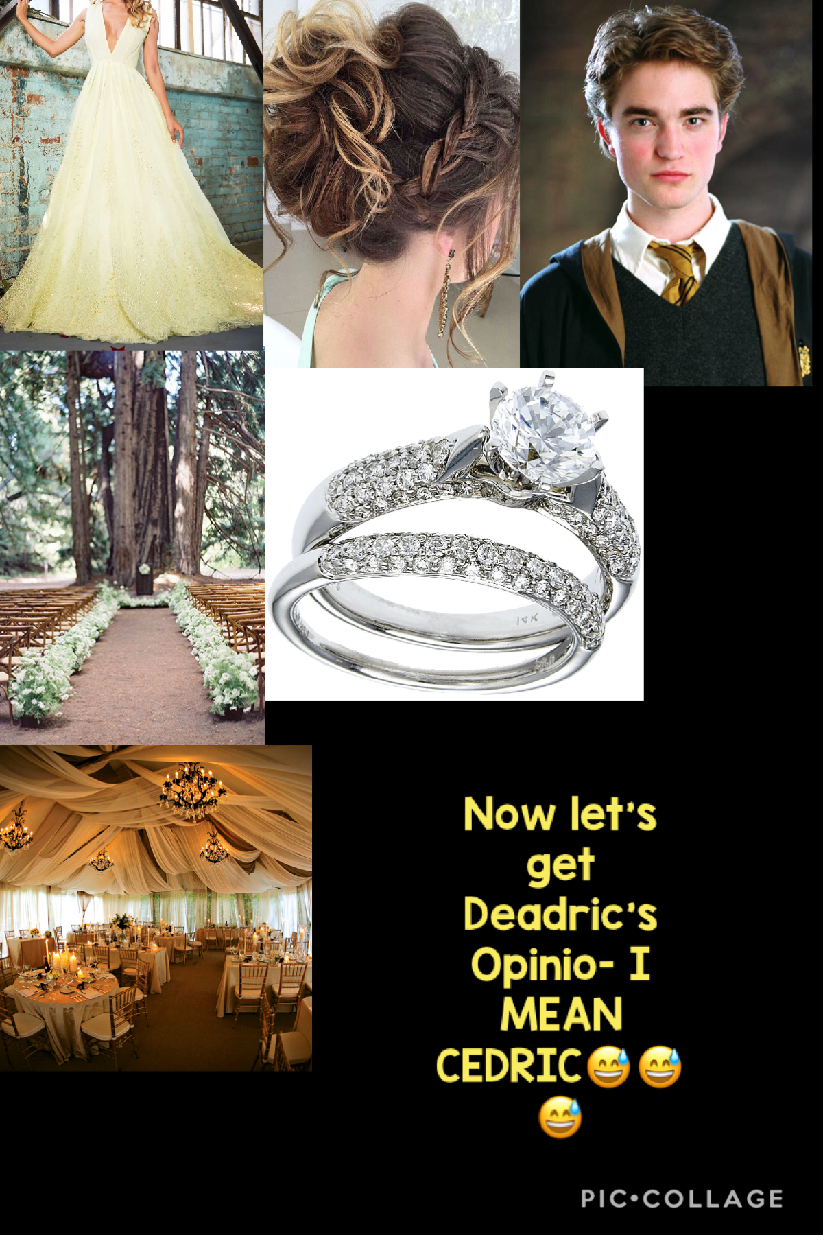 Your wed with Cedric Diggory