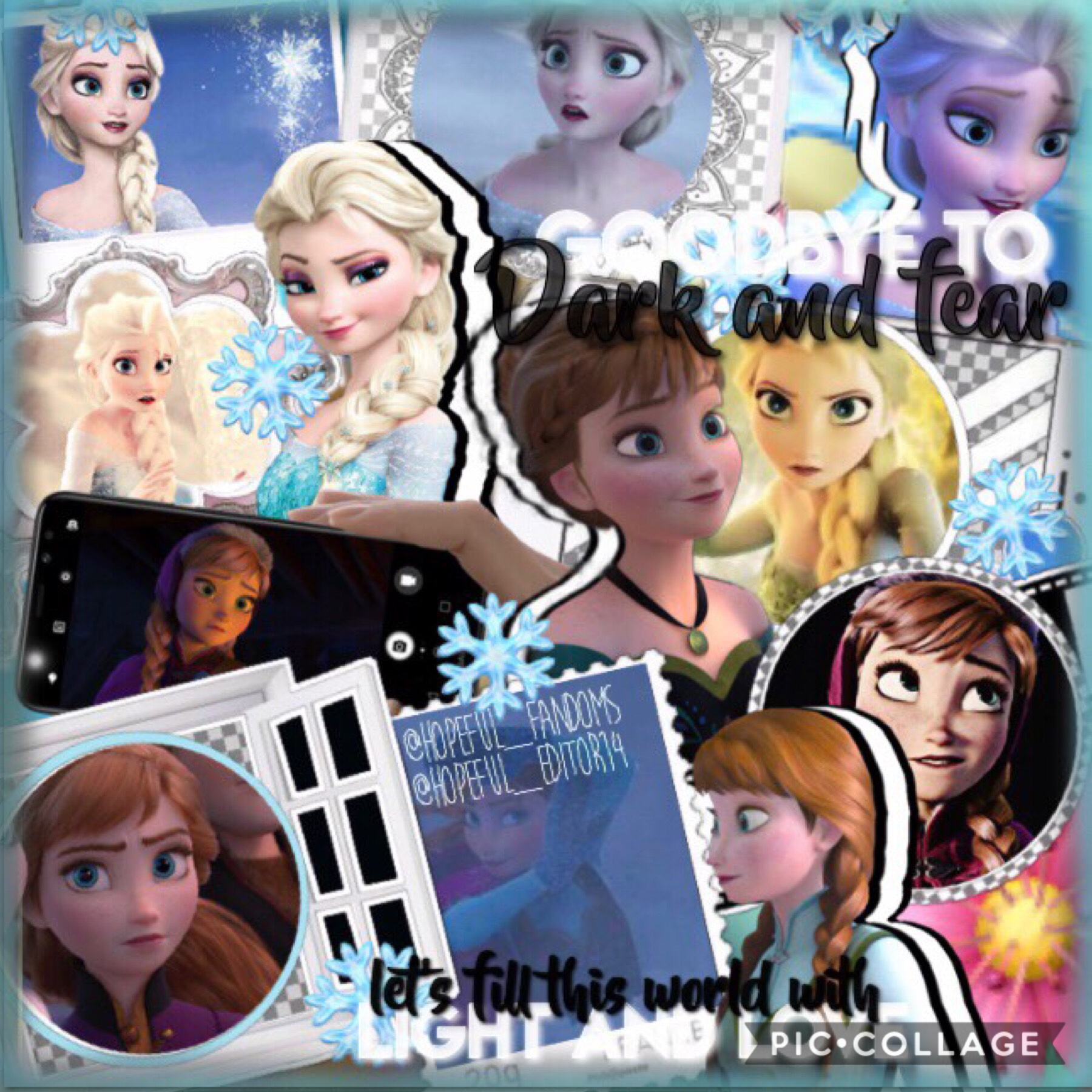 Hey! (tap)
I’m SO excited for Frozen 2!!!!!
What do you think of this collage? I’m not sure about it. Enter my icon contest if you have time!