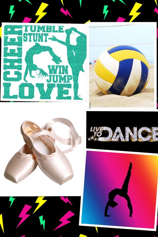 Cheer,Volleyball,Dance,Gymnast!