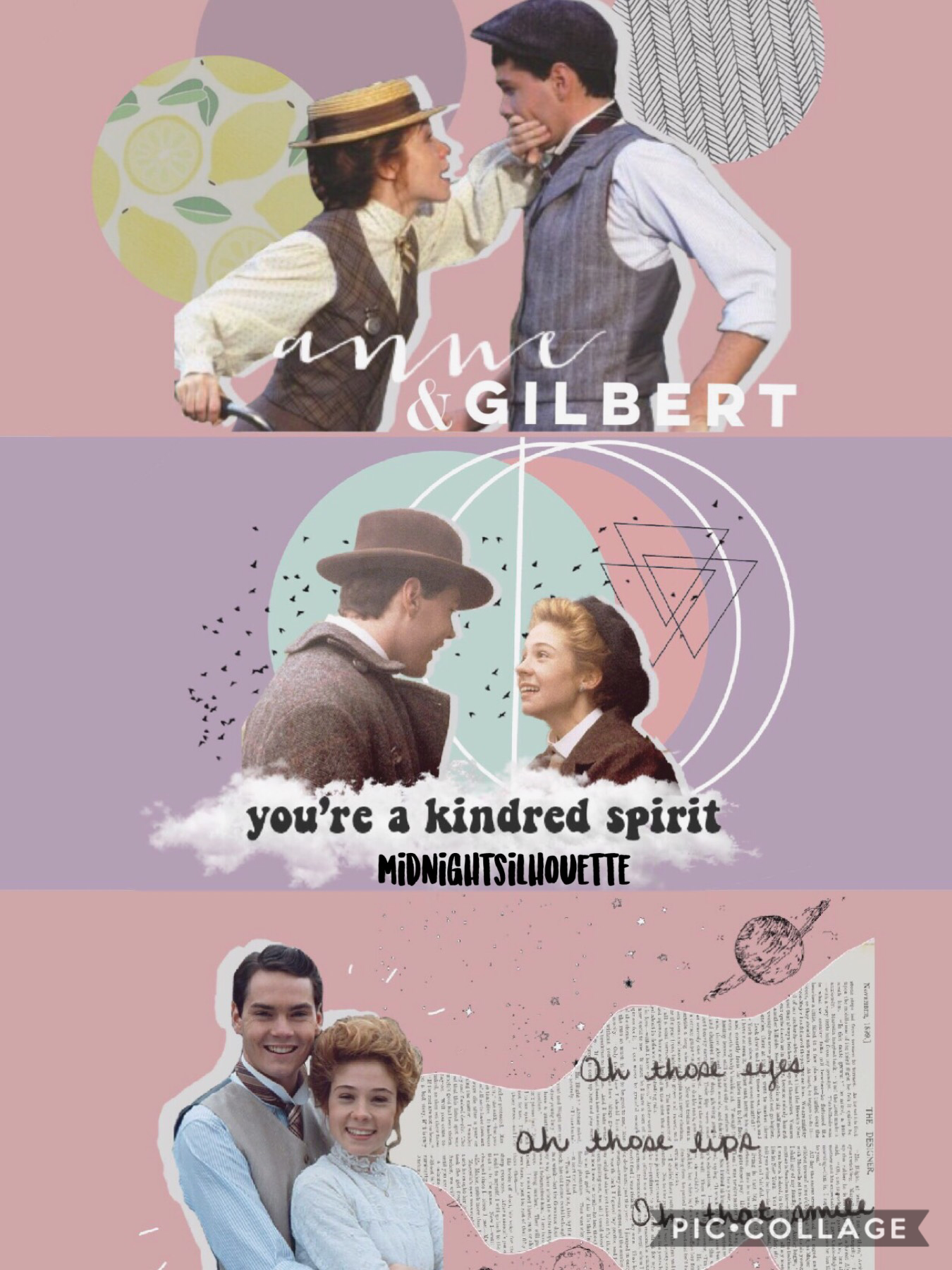 an anne and gilbert graphic edit - what do you think?
