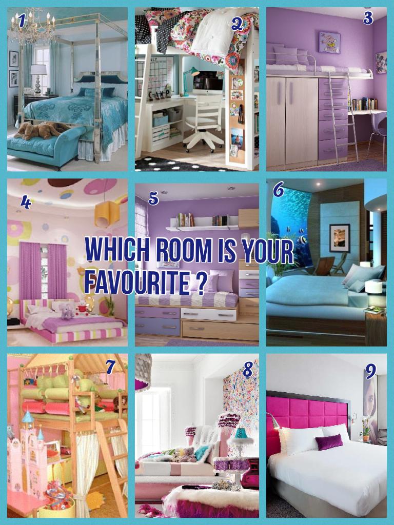 Which room is your favourite ?