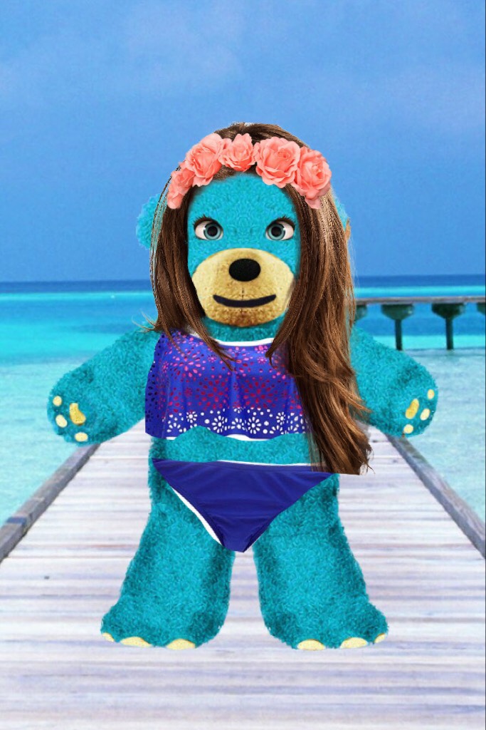 Hi! My name is Karen (the teddy bears name.)