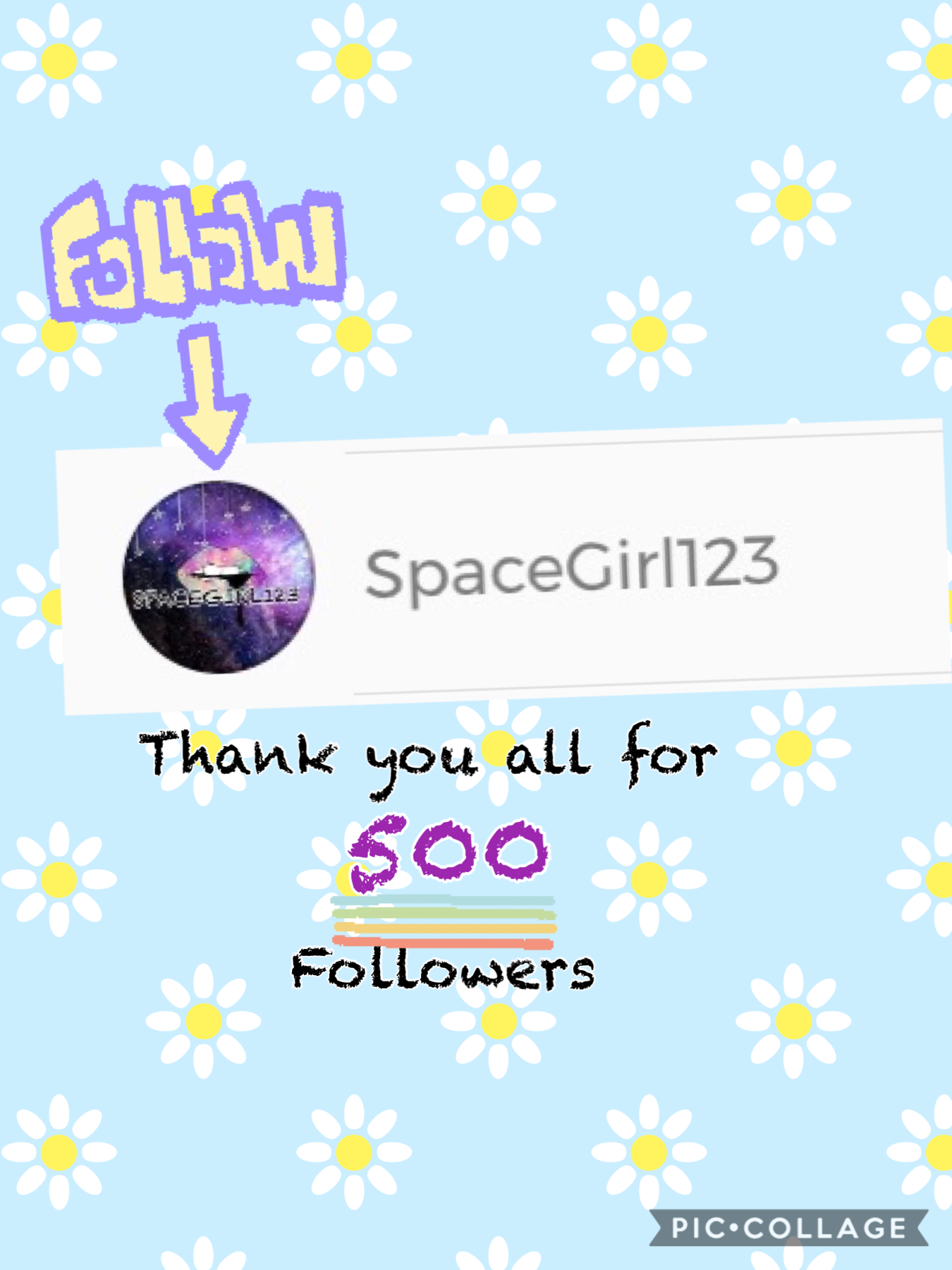 Thank you for 500 followers!!!