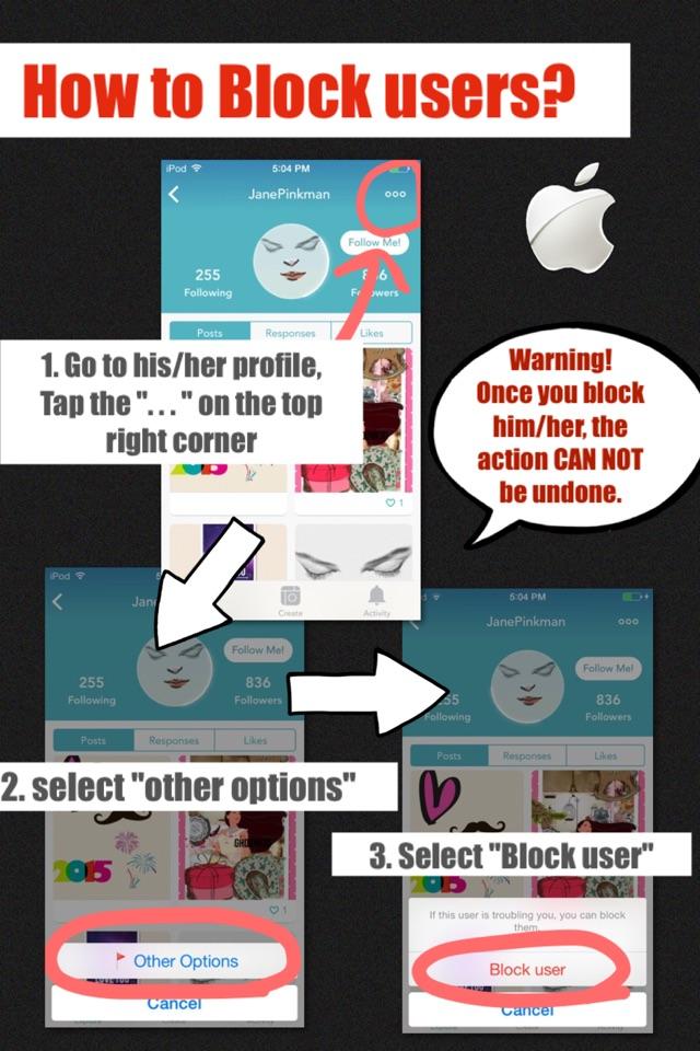 How to Block users? iOS