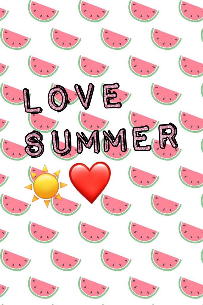 love summer ☀️❤️