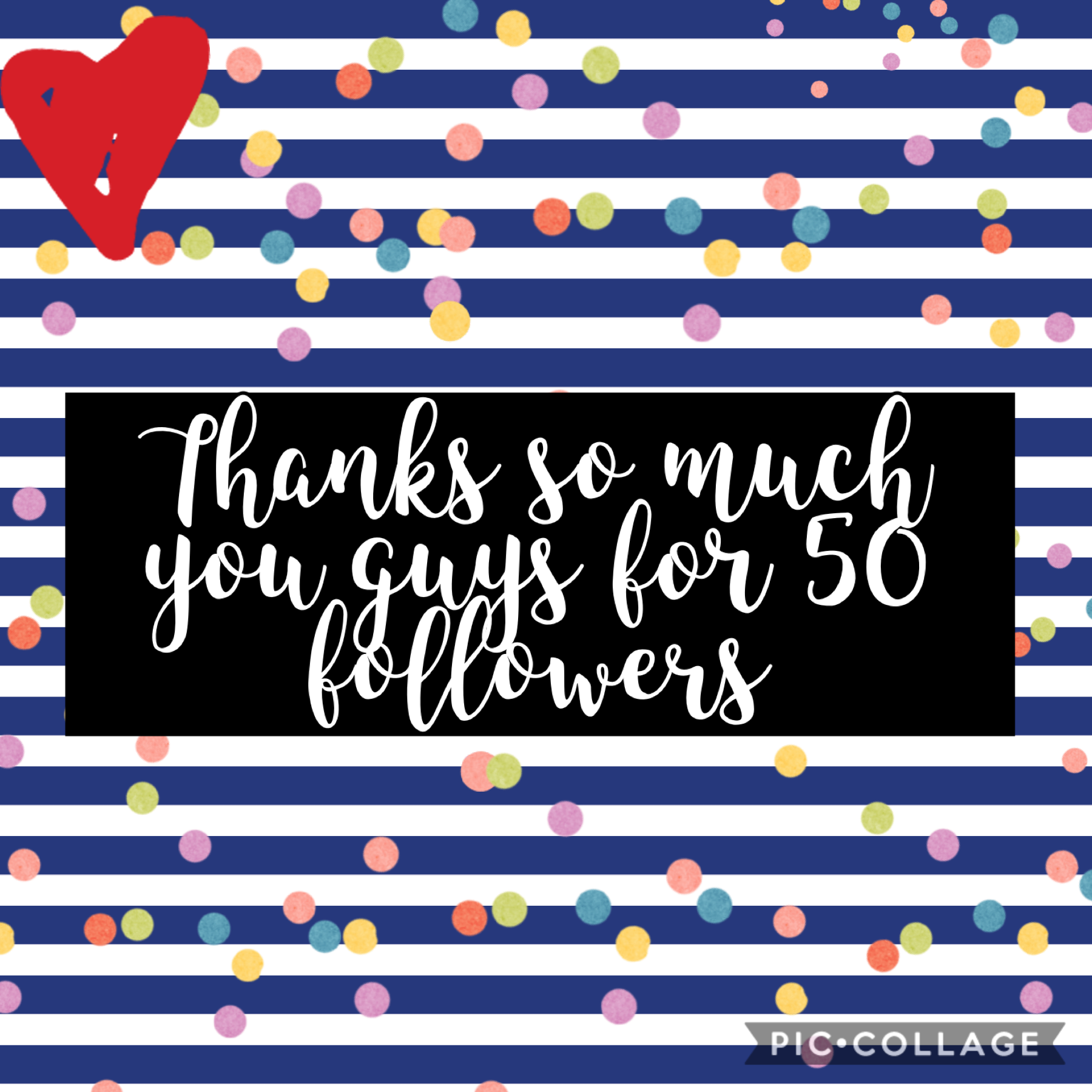 Thanks for 50 followers! 😍