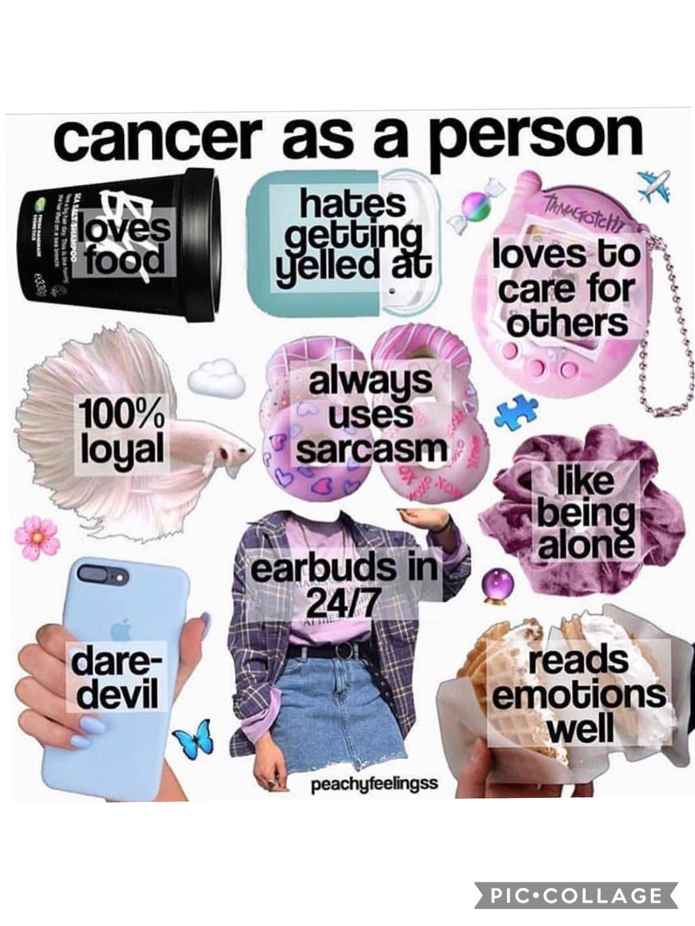 Cancer as a person