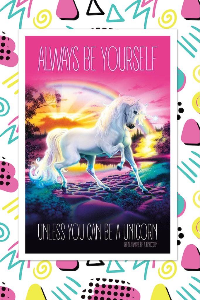 Be a unicorn 🦄 