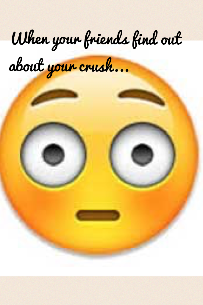 *Click*

So my friends and I were in cheer practice last night, and I asked them if my crush was on the football team. Long story short, I blushed and they knew.