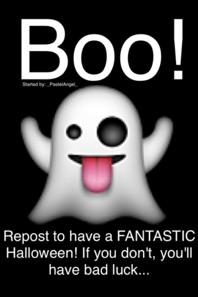 Boo!
