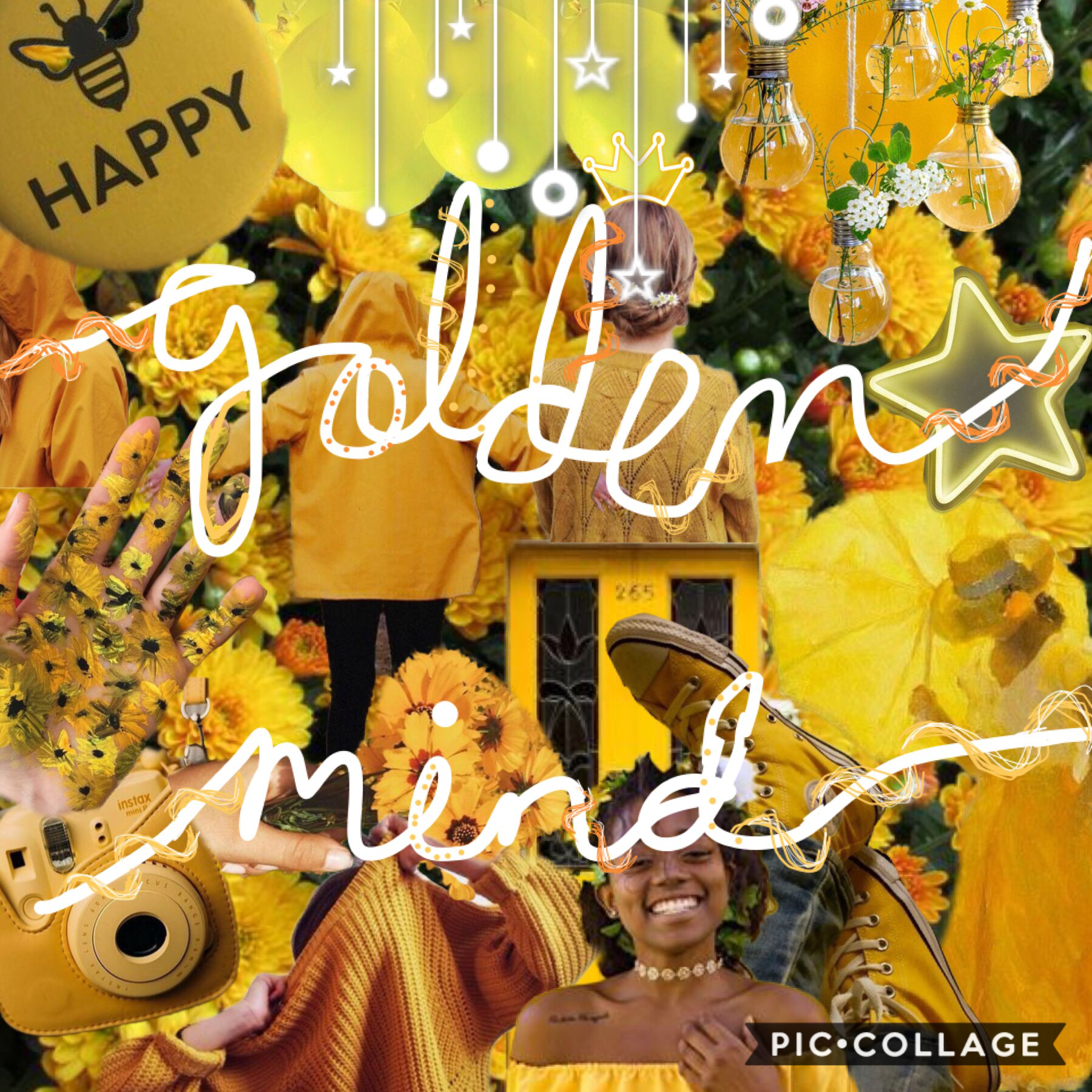 ✨tap✨
Here’s a quick edit... I love the color yellow so I created a yellow collage😊
QOTD:🦓or🦒 
AOTD:🦓
8/18/2018
