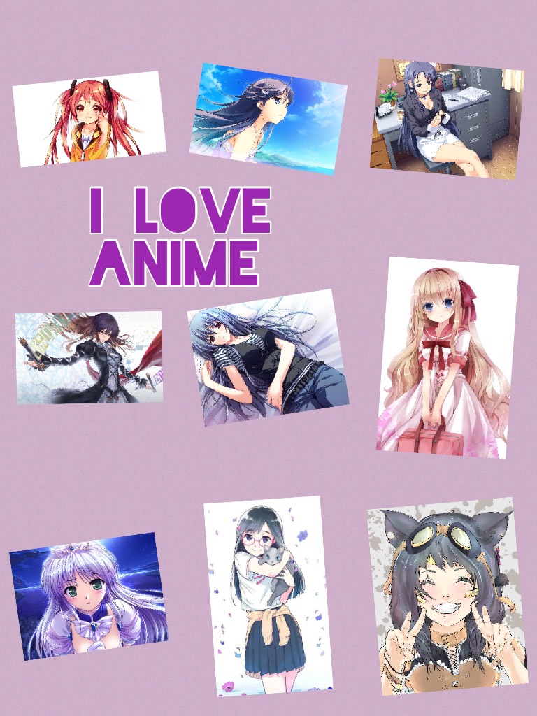 I love anime ❤️