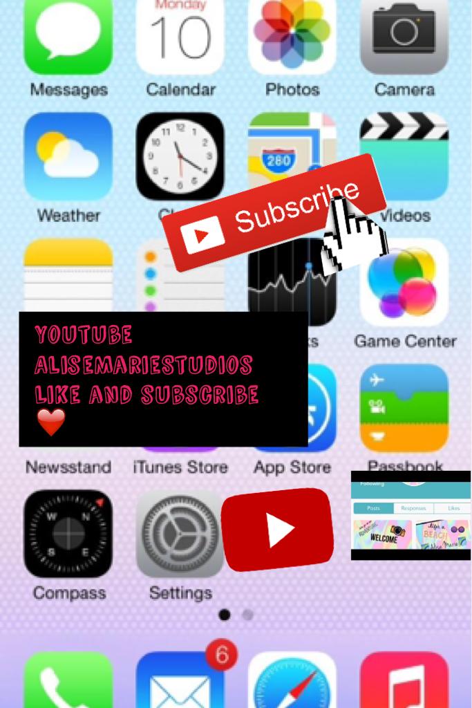 Youtube AliseMarieStudios
Like and subscribe ❤️🍓
