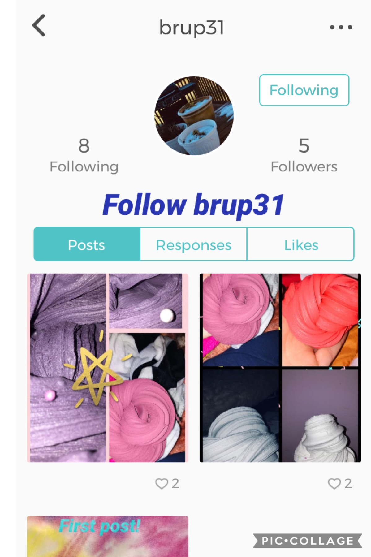 Follow brup31!

Comment silly billy on my last post for shoutout on my next post!! 