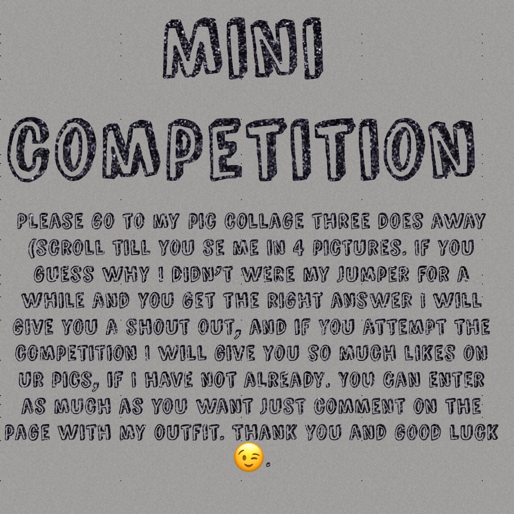 Mini competition 