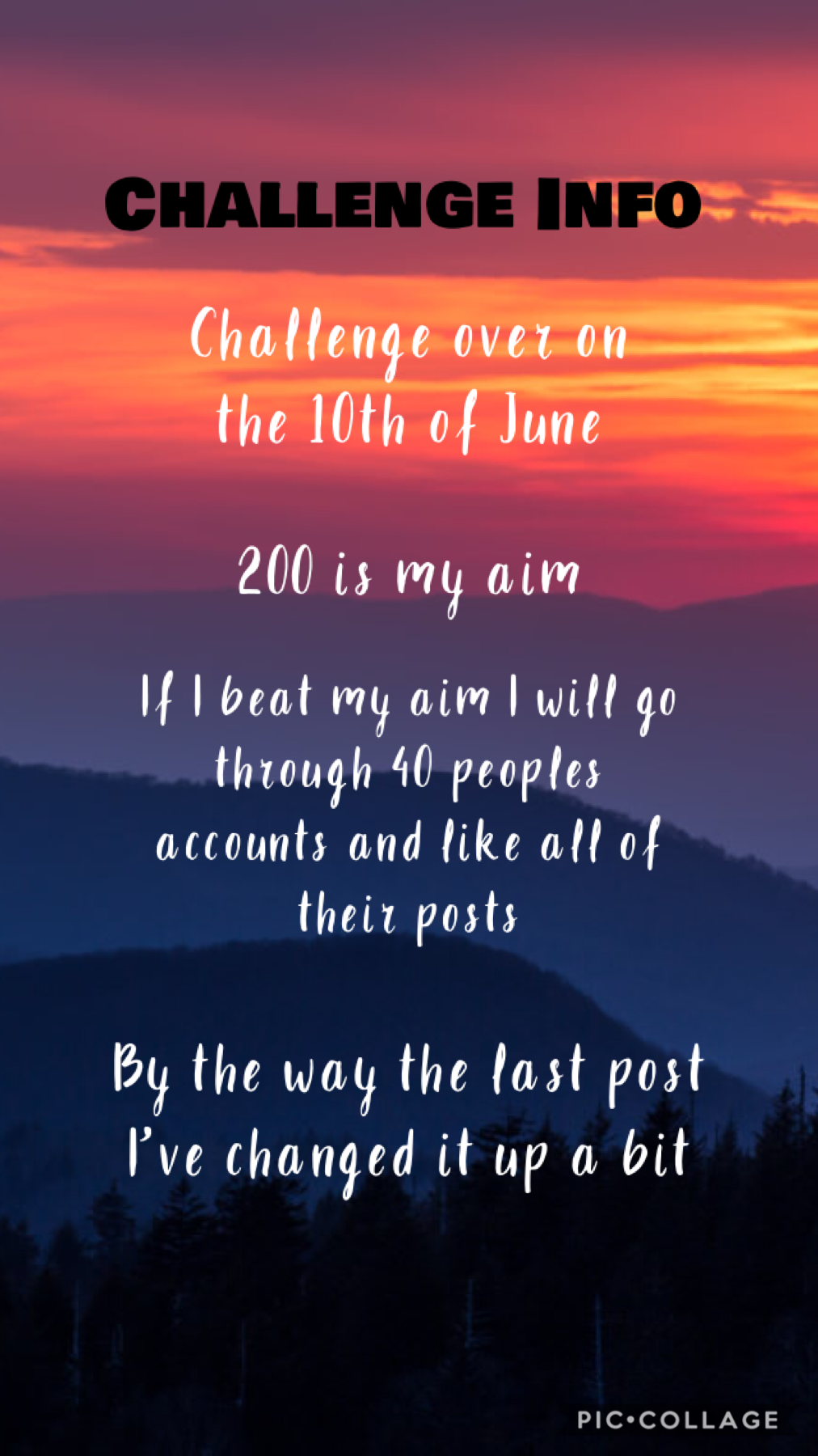 Info for 200 challenge