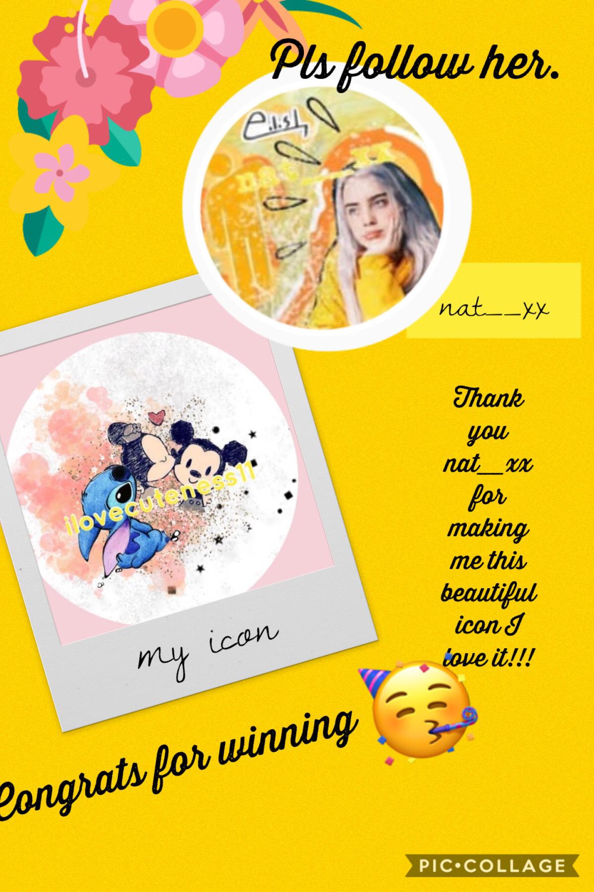 Tap this
Congrats for nat__xx for winning thank you for entering the icon contest!!! Just so you know my icon is changing, pls follow her and like her collages. 

thx


love ilovecuteness11🥰 love you all.