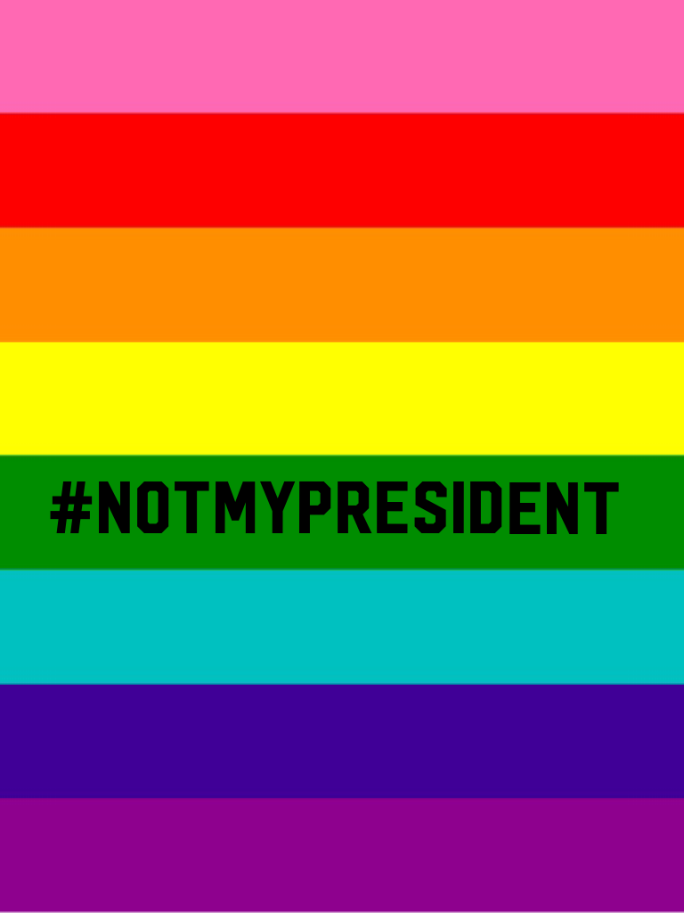 #NotMyPresident