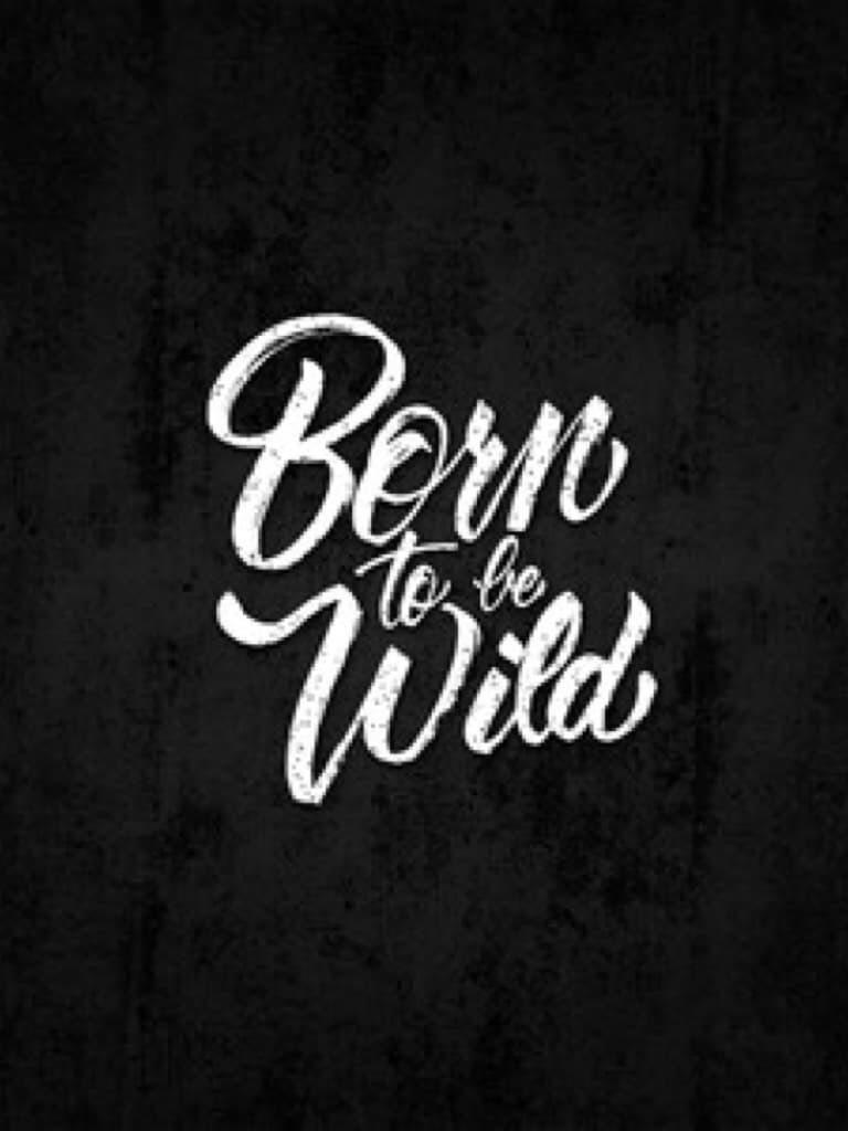 Born To Be Wild! 😊