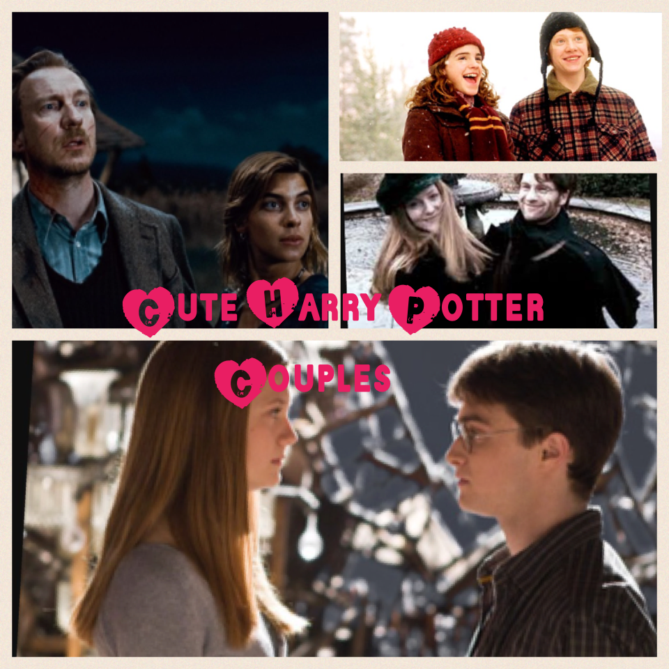 Cute Harry Potter couples ❤️💛💚💙💜❣💕💞💓💝💘💖💗💟