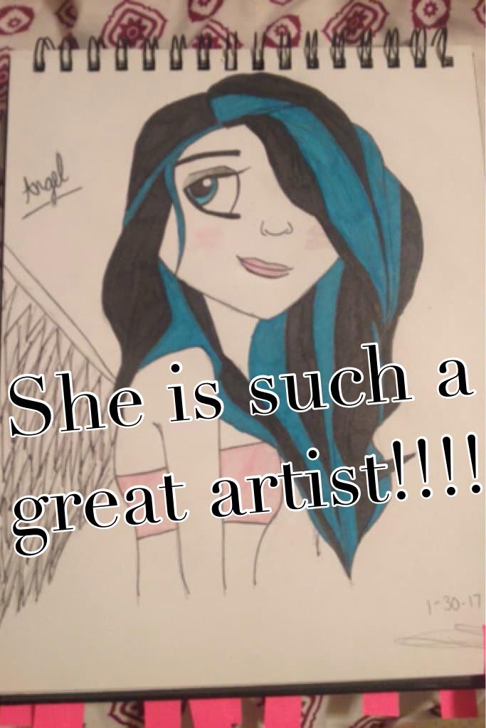 She is such a great artist!!!!