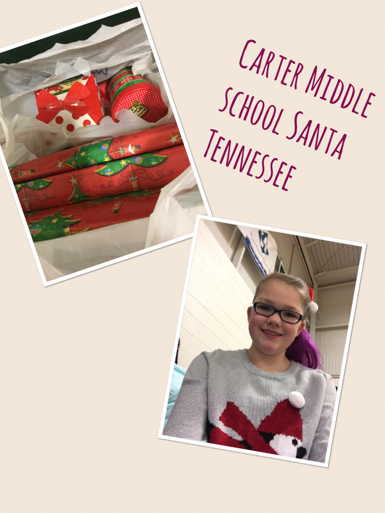 Carter Middle school Santa Tennessee 