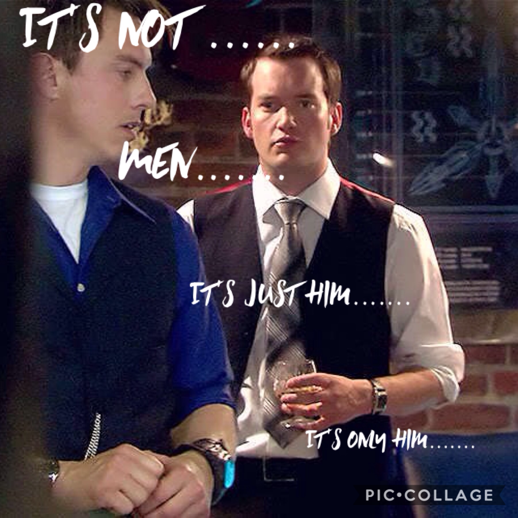 ❤️TAP❤️
I have been rewatching torchwood and I can't stop fangirling over Jack and Ianto!!!!!!!!!! THEY ARE SO CUUUUUUUUUUUTE!