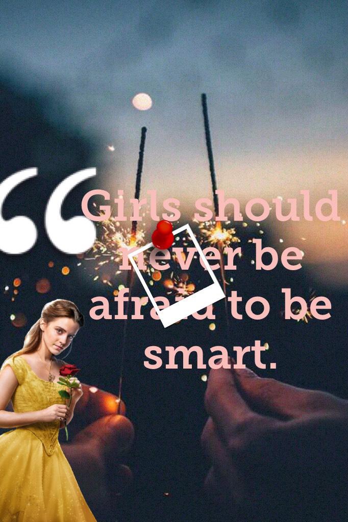 🎇Click🎆
Girls should never be afraid to be smart. Sorry this isn’t very good at all😂 I’ll do better next time👍🏻
