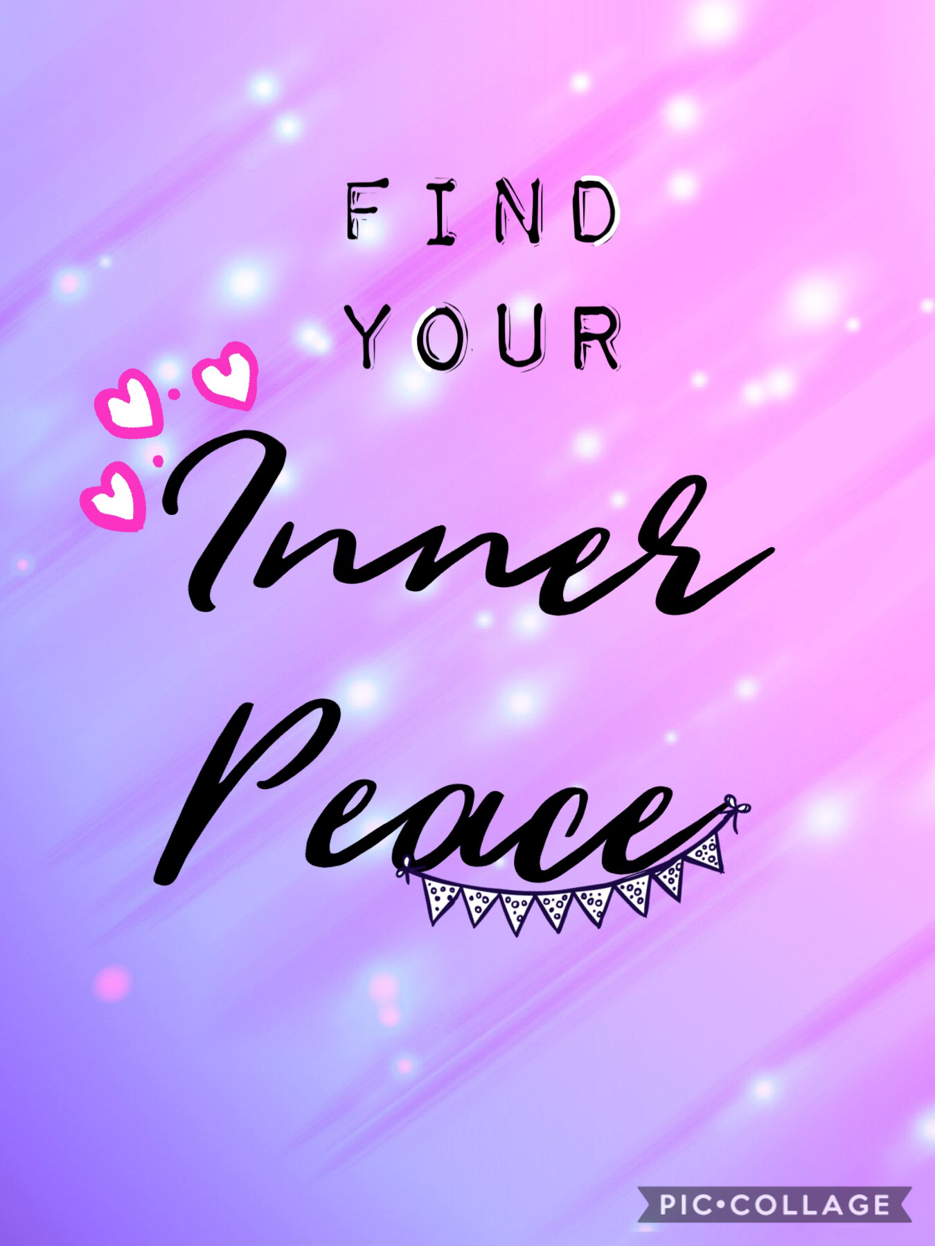 Tap 😘
Always remember to find your Inner Peace in those difficult times!