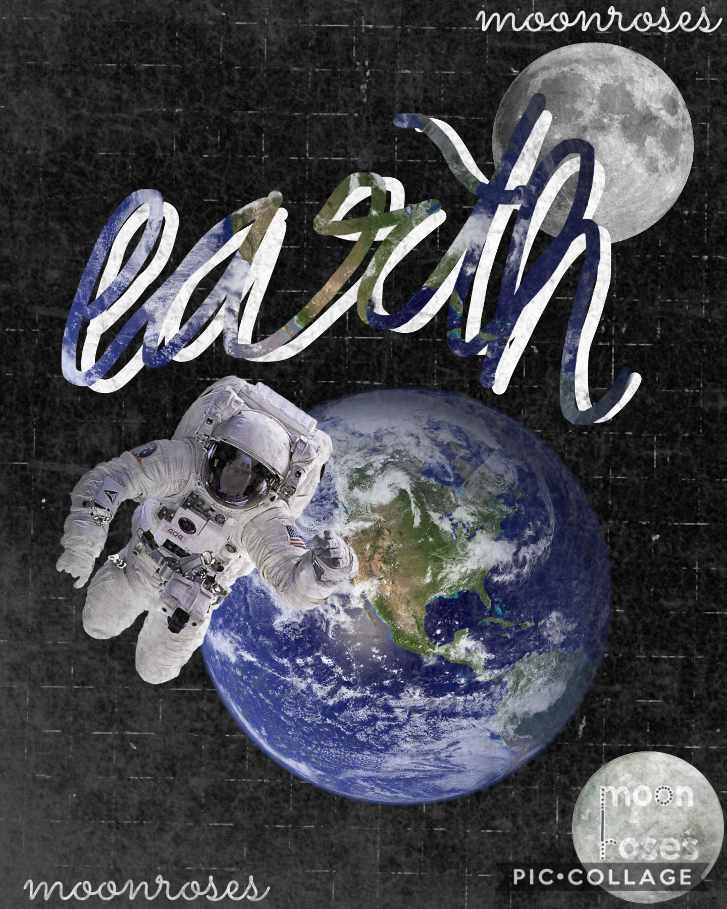 Tap
Starting out my space theme with a earth collage!
What do you think? Let me know!