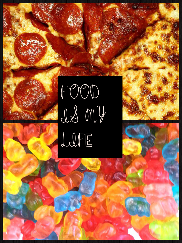 FOOD IS MY LIFE 
It really is my life lol
Love pic collage 
#foodislife 