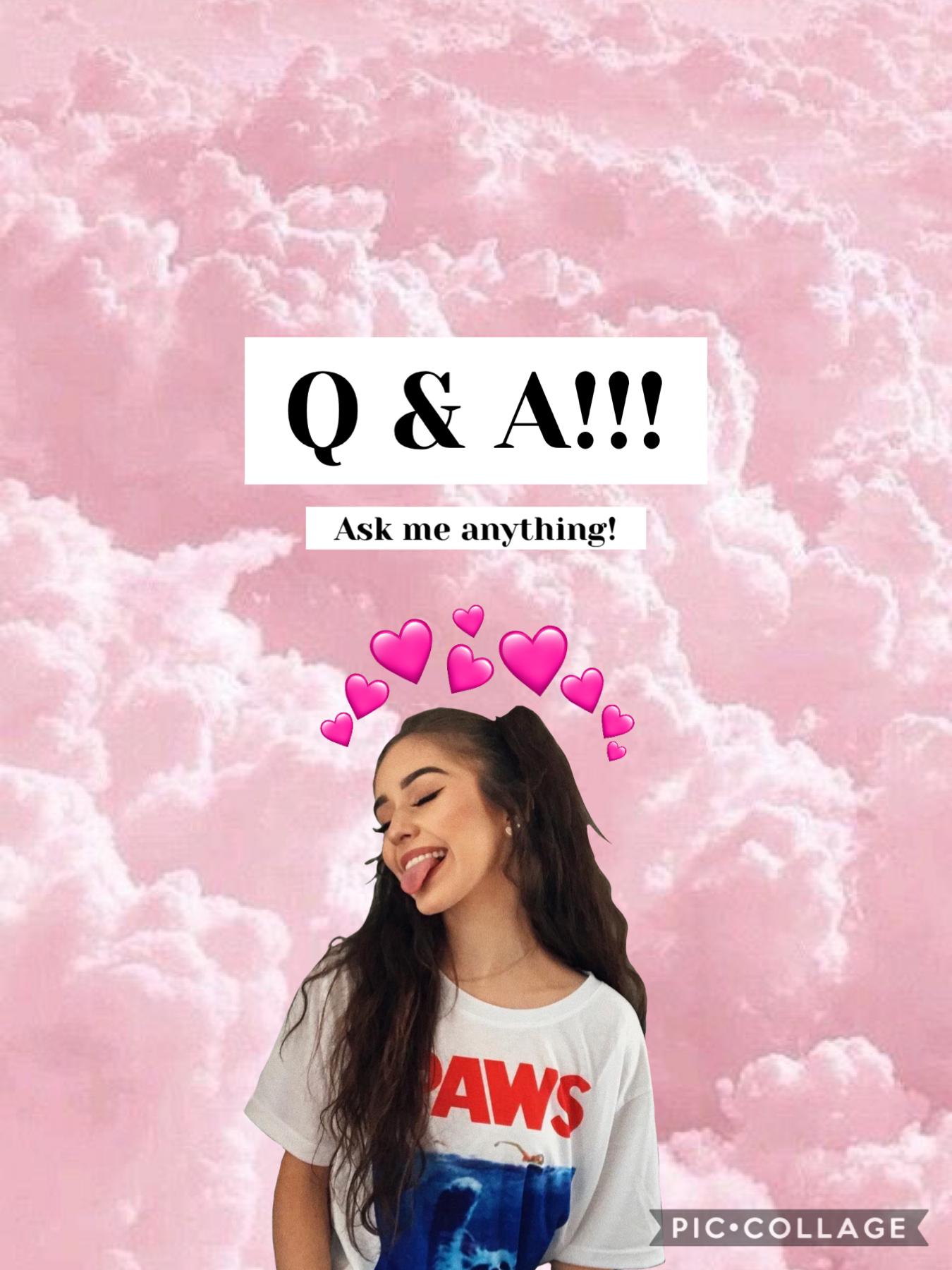 💖TAP💖
🌸Hiiii this is my first Q&A! Like if you want me to do more of this stuff🌸