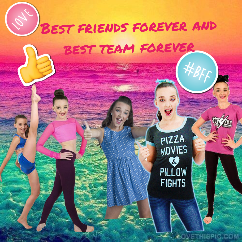 Best friends forever and best team forever 