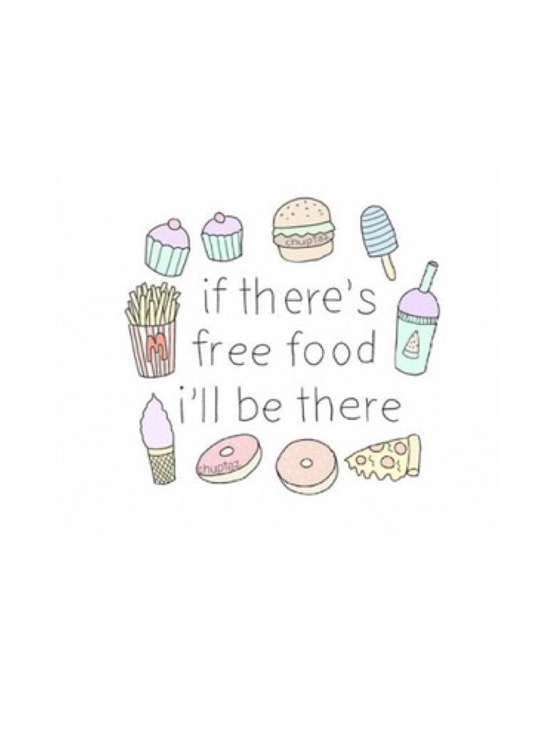 FREE FOOD 🍿🍔🍟🍕🍗🌭
