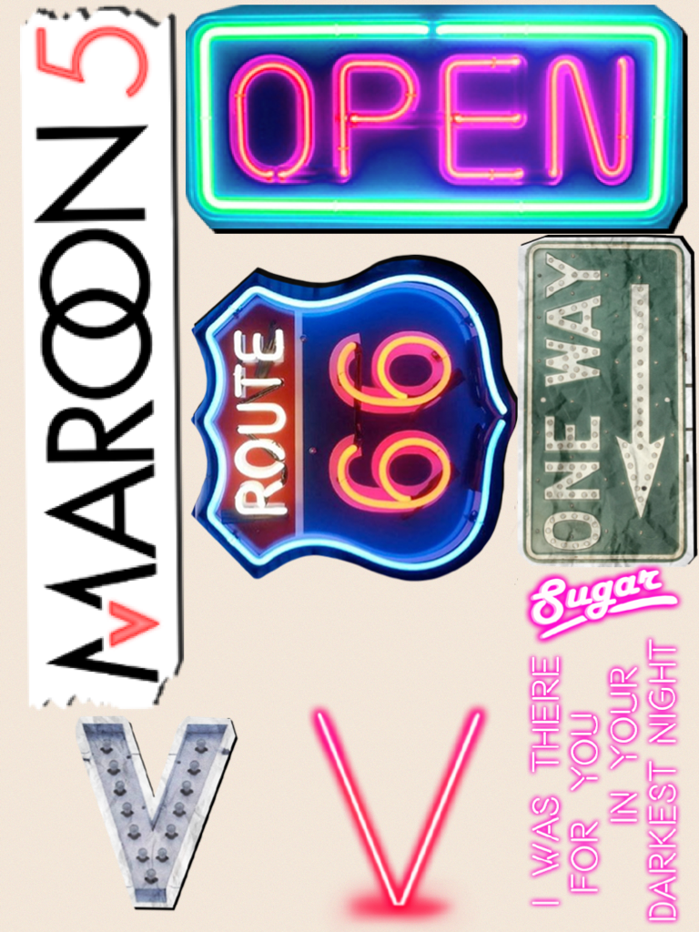 Xaviers Pi collage maroon 5
